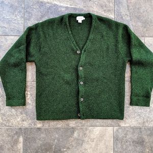 J. Crew wool cardigan sweater